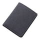 thumbnail image 1 of Cartera de lona para hombre, tarjetero corto para dinero, funda para tarjeta de identificación, cierre de botón plegable Vertical, tarjetero de negocios, cartera plegable duradera Negro jinwen billetera de hombre, 1 of 8