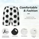 thumbnail image 3 of Balery Soccer Ball Bañador para hombre, shorts de playa de secado rápido con entrepierna y forro de compresión-Small, 3 of 6