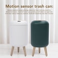 thumbnail image 4 of Motion Sensor Trash Can, Smart Sensor Rubbish Bin for Kitchen Bathroom Office, Touchless Garbage Can with Lid, Plastic Waste Basket, Compact Design, Space Saving Trash Can, 4 of 7