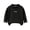 Black, variant on Girls Warm Undershirts Fleece Crew Neck Loose Fit Pullover Soft Long Sleeve Fall Winter Casual Outfits Yellow 12-18M