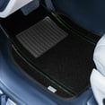 thumbnail image 2 of Universal Fit Galaxy13 Metallic Stripe Non-Slip Carpet Car Floor Mats - Full Set, 2 of 7