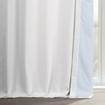 thumbnail image 6 of Prime White Dune Textured Hotel Blackout Cotton Curtain (1 Panel), Prime White, 50W X 84L, 6 of 6