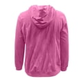 thumbnail image 4 of Classic Washed Minimalist Solid Color Hoodie Jacket Relaxed Fit Pullover For Men And Adults Casual Wear Oversized Pullover Long Sleeve Crewneck Casual Tops, 4 of 5