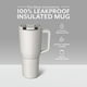thumbnail image 2 of Taza de café BrüMate Müv de acero inoxidable de 1 litro con asa y tapa, 2 of 8