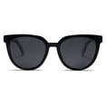 thumbnail image 1 of Gafas de sol SOJOS SJ2175 redondas polarizadas para mujer negro/gris, 1 of 5