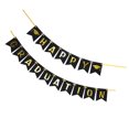 thumbnail image 4 of unbranded 1Ud Banner De Graduación En Papel Negro Para De Fiesta Con Duradero Y Reutilizable, 4 of 8