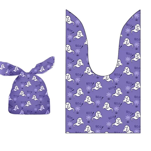 xiaxaixu 50 Pieces Halloween Rabbit Ear Snack Bag Halloween Rabbit Ear Candy Gift Bags Rabbit Goody Bags Halloween Bags Party Supplies