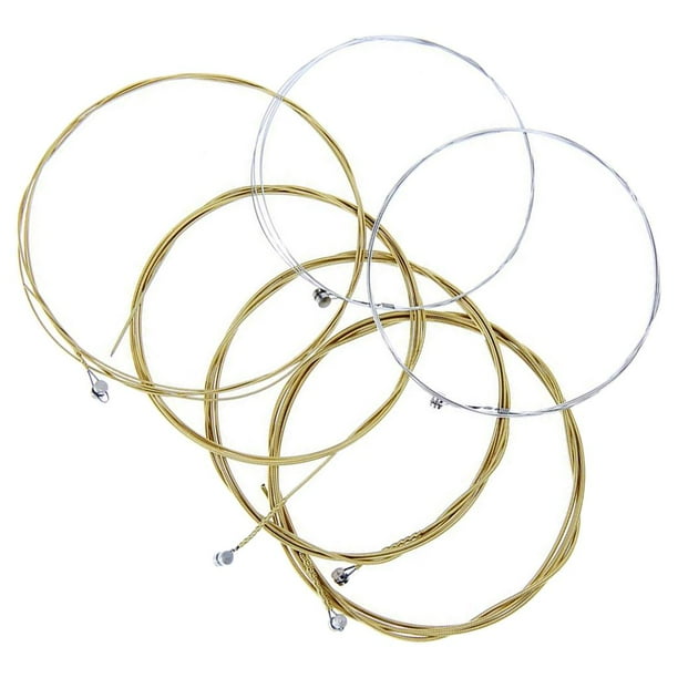 Cuerda de La Secuencia de La Guitarra Acústica de 6pcs 34inch Parte 011-052 Del Reemplazo de Las Secuencias CUTICAT Cuerdas de guitarra