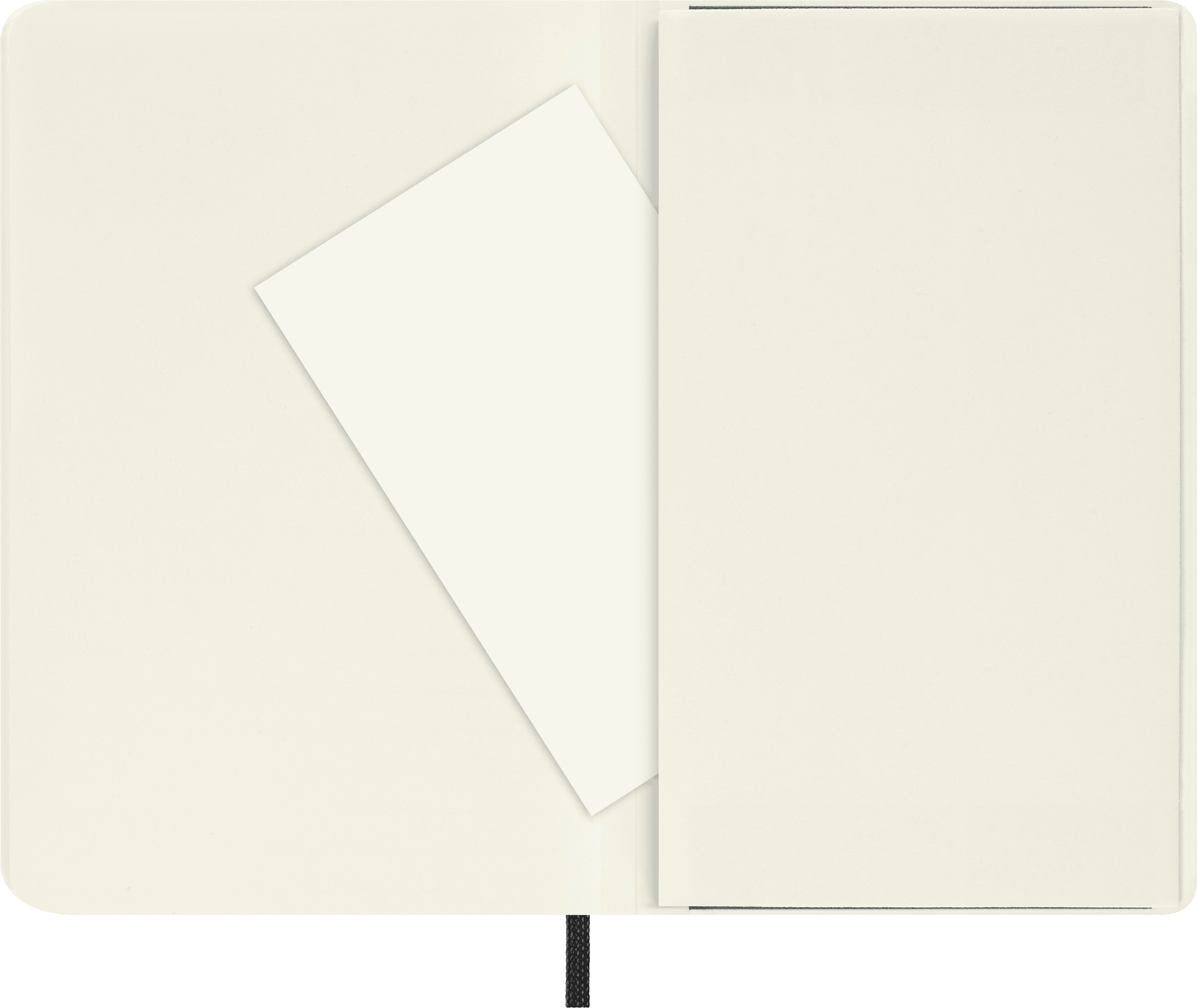 Moleskine Classic Notebook, Soft Cover, Plain, Pocket (3.5" x 5.5"), Black