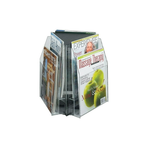 Safco Reveal Magazine Holder Clear Plastic (5698CL)