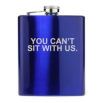 Engraved 6oz Genuine Leather Wrapped Stainless Steel Hip Flask