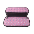 thumbnail image 5 of Lsque French Bulldog Printed Big Capacity PU Leather Pencil Case Large Pencil Pouch Stationery Pen Bag Pencil Holder for Teen, 5 of 6
