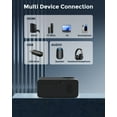 thumbnail image 4 of Mini Projector 1080P Portable Projector Compatible with iPhone/Android/PS4/Laptop/TV Stick, Built-in Hi-Fi Speaker, for Home Theater/Indoor Outdoor Movies/Gaming, 4 of 10
