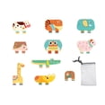thumbnail image 2 of 10x Bloques de animales apilando el juego de juguetes Balance Juego del juego STEM juguete educativo para niñas para niñas de 1 a 4 años regalo de, 2 of 8