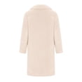 thumbnail image 7 of Enjoytime Fleece Jacket Women Lapel Long Sleeve Zip Up Cozy Long Coat Fall Winter Thick Warm Trendy Casual Outerwear, 7 of 7