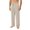 a01Khaki, variant on Men's Casual Dress Pants Old Money Pleated Baggy Straight Leg Vintage Relaxed Fit Slacks Belted Elastic Waist Work Office Trousers Khaki S