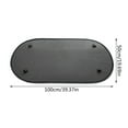 thumbnail image 4 of Foldable Car Rear Window Cover Convenient Car Back Window Shade Windshield Screen Keep Belongings Safe from Sunlight, 4 of 9
