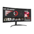 thumbnail image 3 of LG 34IN 34WR50QK-B 3440X1440 VA ULTRAWIDE CURVED MONITOR, HDR10, 3 of 10