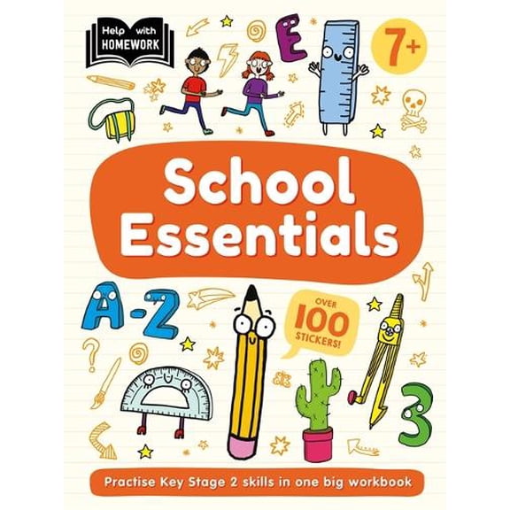 Help With Homework: Age 7  School Essentials (Paperback) Key Stage 2 Home Learning Workbook