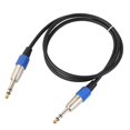thumbnail image 1 of Cable de amplificador de bajo de guitarra macho de 6,35 mm a macho de 6,35 mm Yuyangstore Cable de Instrumento, 1 of 8