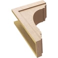 thumbnail image 6 of 10"W x 20"D x 30"H Classic Warren Rough Cedar Woodgrain TimberThane Corbel, Primed Tan, 6 of 6