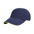 thumbnail image 1 of Result Headwear Heavy Brushed Cotton Sandwich Peak Baseball Cap, 1 of 1