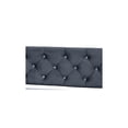 thumbnail image 5 of Baxton Studio Cora Grey Velvet and Dark Brown Finished Wood Full Size Daybed, 5 of 6