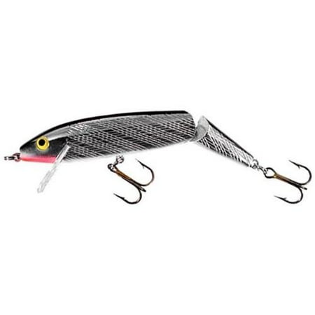 UPC: 0020554001346 | Rebel Minnow Jointed 1.875 Silver/Black