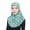 Sky Blue, variant on Prolriy Head Scarf Cover Women Hijab Inner Hat Cap Headscarf Full Muslim Scarf for Women Black