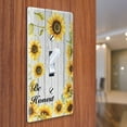 thumbnail image 3 of WIRESTER 1-Gang Toggle Wall Plate/Switch Plate Cover, Sun Flower Be Honest, 3 of 6