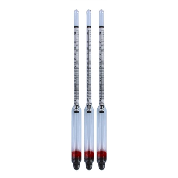cnsdistributing 6809 Proof and Tralle or Alcohol Hydrometer