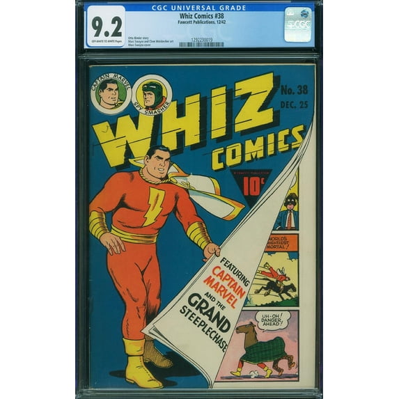 Whiz Comics #38 - CGC 9.2 Comic Book