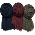 thumbnail image 1 of Women Scarf Shawl for All Season 3PCS Scarve Wrap Scarve, 1 of 1