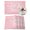 Pink, variant on Christmas Pink Placemats Set of 2, Winter Dreamy Country Pastoral Snowflakes Snow Dots Heat Insulated Linen Place Mats, Washable Stain-Proof Table Mats for Dining Tables Holiday Decor 13x19 Inches