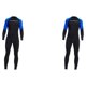 thumbnail image 1 of Greeniant Men Diving Wetsuit for Water Sports Back Suit Full Body Surf Warm Wet Zip Type2 NO2, 1 of 6