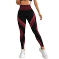thumbnail image 2 of Kelon Yoga Pants, Yoga Leggings High Waisted Soft Tummy Control Workout Running Yoga Leggings for Women, S, 2 of 9