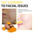 thumbnail image 4 of 2pcs Turmeric Cleansing Pad Deeply Cleanses Skin, Removes Dirt, Controls Oil And Softens Exfoliated And Tender Ski, 4 of 5