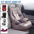 thumbnail image 3 of DFS 2 Pack Brown XL Large Size Car Seat Protector with Thickest Waterproof Fabric Pad for Child, Infant and Baby, Leather and Fabric Car Seat for Vehicles, SUV, Sedan, Truck, Minivan, 3 of 7