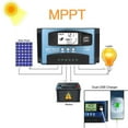 thumbnail image 4 of Mgaxyff MPPT 40/50/60/100A Solar Charge Controller Dual USB LCD Display 12V 24V, 40A Solar Charge Controller, MPPT Solar Battery Charger, 4 of 8