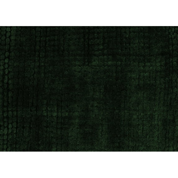 Ahgly Company Indoor Rectangle Abstract Emerald Green Modern Area Rugs, 8' x 10'