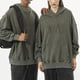 thumbnail image 4 of WILLBEST Sudadera Deportiva para Mujer, Estilo Casual, Holgada, con Capucha, Tallas Grandes, Hombros Descubiertos, Estilo Vintage Grande, 4 of 4