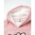 thumbnail image 4 of Hello Kitty Womens Pink Blanket Hoodie, 4 of 6