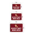 thumbnail image 6 of Classic Framed Plus Respect Quiet Work Areas Wall or Door Sign | Office Education and Library -Small, 6 of 8