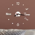 thumbnail image 4 of Vaidha DIY Wall Clock 3D Mirror Sticker Home Office Decor Clock, 4 of 4