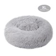 thumbnail image 2 of leyfeng Cama de lana para perros esponjosa, almohada de nido de perro redonda de felpa suave, cojín para mascotas para dormir con autocalentamiento, 2 of 5
