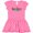 Raspberry with Polka Dots, variant on Inktastic Belize Country Grunge Shirts Girls Toddler Dress