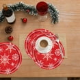 thumbnail image 5 of Christmas Snowflake Paper Plates - 25 Pack Disposable Tableware, 7" Christmas Tree & Snowflake Party Plates for Holiday, Birthday & Winter Celebrations, 5 of 5