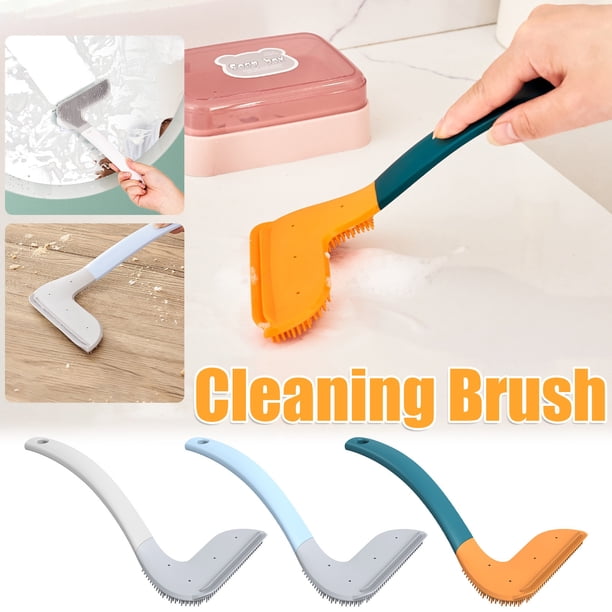 Fiudx Escobilla de Goma Multifuncional, Hoja Suave para Una Limpieza Sin Marcas, Limpiacristales Eficiente, Ideal para Espejos de Baño y Parabrisas de Coche, Mango Ligero, Almacenamiento Compacto, Ju