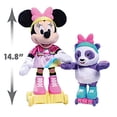 thumbnail image 3 of Juguete de peluche Just Play Disney Junior Minnie Mouse para patinar, 3 of 9