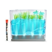 LIGHTED Ecosystem Ant Habitat: BLUE with 25 FREE Live Ants:Certificate to Redeem